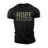 Men's For All My Hope Is in Him Cotton T-Shirt