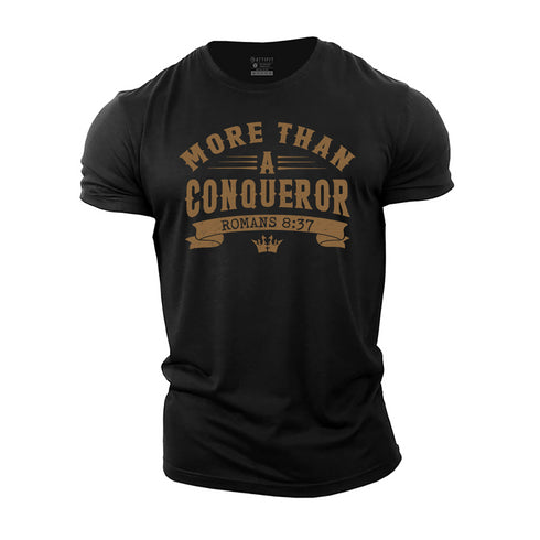Men's More Than a Conqueror Cotton T-Shirt