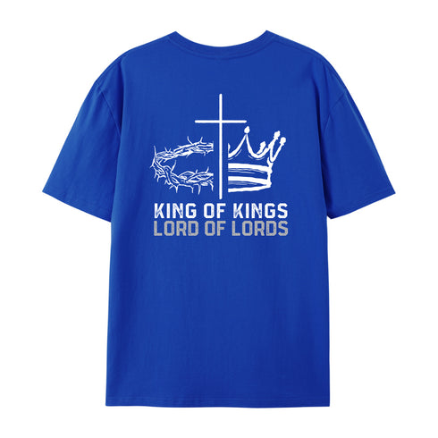 Men's King Of Kings Lord Of Lords Cotton T-Shirt