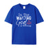 Unisex In The Waiting God Is Working Cotton T-Shirt