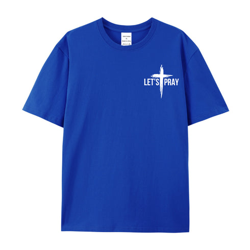 Unisex Need Prayer Tap My Shoulder Cotton T-Shirt