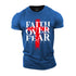 Unisex Faith Over Fear Cotton T-Shirt