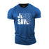 Men's Jesus Saves Cotton T-Shirt