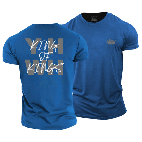 Men's YHWH King Of Kings Cotton T-Shirt