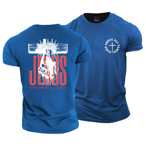 Men's Name Above All Names Cotton T-Shirt