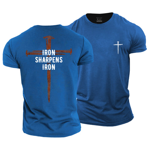 Men's Iron Sharpens Iron Cotton T-Shirt