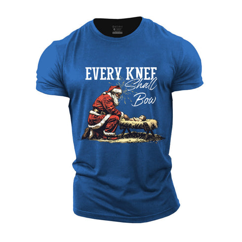 Unisex Every Knee Shall Bow Cotton T-Shirt