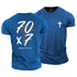 Men's Matthew 18:21-22 Cotton T-Shirt