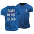 Unisex Saved By The Blood Cotton T-Shirt