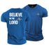 Men's Believe In The Lord Cotton T-Shirt
