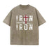 Unisex Iron Sharpens Iron Washed T-Shirt