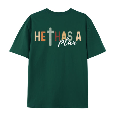 Unisex I Have A Purpose He Has A Plan Cotton T-Shirt