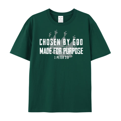 Unisex Chosen By God Made For Purpose Cotton T-Shirt