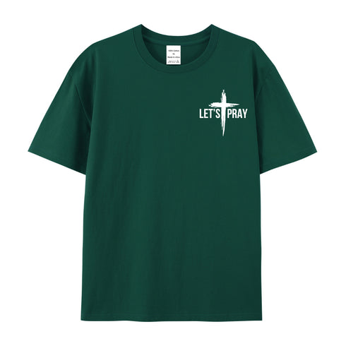 Unisex Need Prayer Tap My Shoulder Cotton T-Shirt