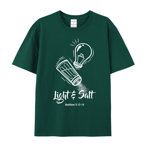 Unisex Light And Salt Cotton T-Shirt