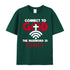 Unisex Connect to God Wifi Cotton T-Shirt