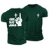 Men's One Way Jesus Cotton T-Shirt