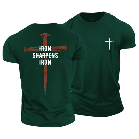Men's Iron Sharpens Iron Cotton T-Shirt