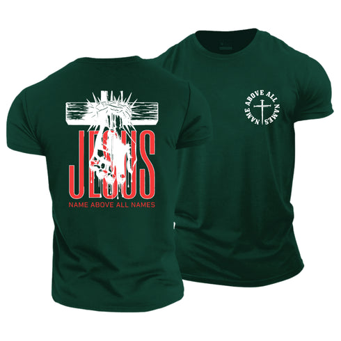 Men's Name Above All Names Cotton T-Shirt