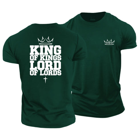 Men's King Of Kings Lord Of Lords Cotton T-Shirt
