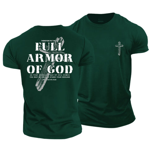Unisex Put On Full Armor Of God Cotton T-Shirt