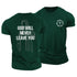 Men's GOD WILL NEVER LEAVE YOU Cotton T-Shirt