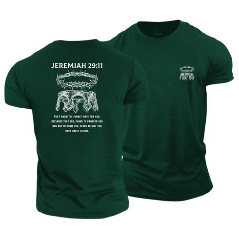 Men's JEREMIAH 29:11 Cotton T-Shirt