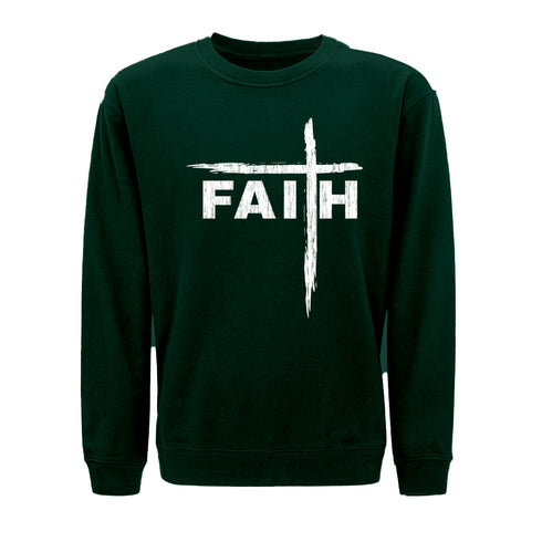 Faith Brush Stroke Sweatshirt