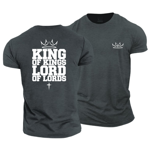 Men's King Of Kings Lord Of Lords Cotton T-Shirt
