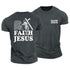 Unisex Faith Is Believe In Jesus Cotton T-Shirt
