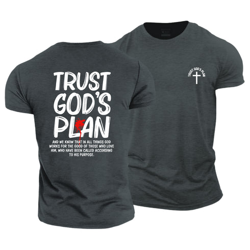 Men's Trust God's Plan Cotton T-Shirt