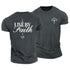 Men's Live By Faith Cotton T-Shirt