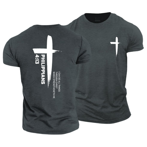 Unisex I Can Do All Things Through Christ Cotton T-Shirt