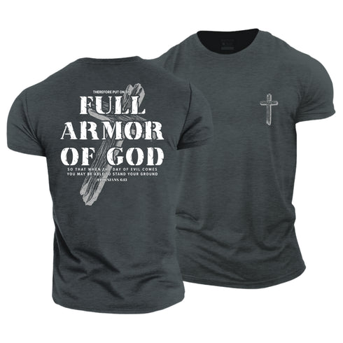 Unisex Put On Full Armor Of God Cotton T-Shirt