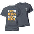 Women's Know Jesus Know Peace Cotton T-Shirt