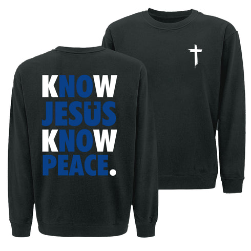 Know Jesus Know Peace Sweatshirt