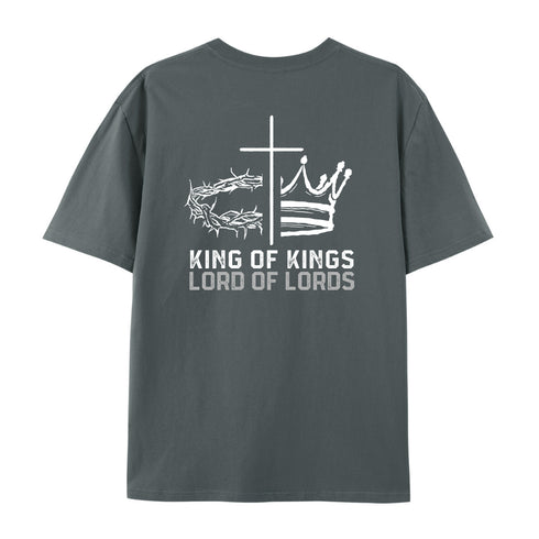 Men's King Of Kings Lord Of Lords Cotton T-Shirt