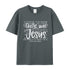 Unisex There Was Jesus Cotton T-Shirt