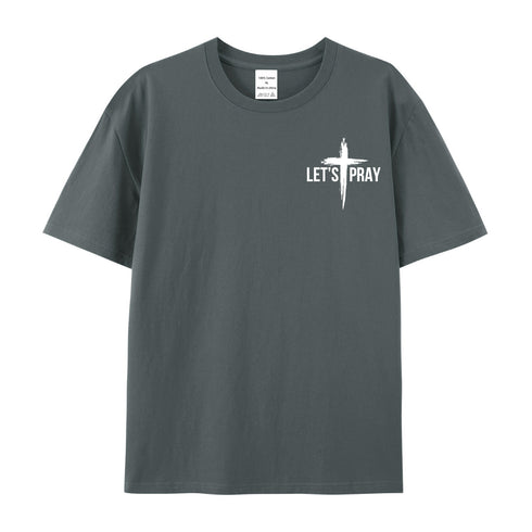 Unisex Need Prayer Tap My Shoulder Cotton T-Shirt