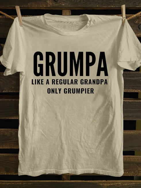 Unisex Grumpa, Like a Regular Grandpa Only Grumpier T-shirt