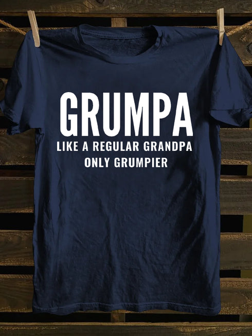 Unisex Grumpa, Like a Regular Grandpa Only Grumpier T-shirt
