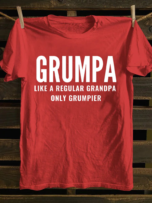 Unisex Grumpa, Like a Regular Grandpa Only Grumpier T-shirt