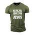 Men's No One Will Ever Love You More Than Jesus Cotton T-Shirt