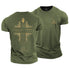 Men's Bible On The Back Cotton T-Shirt