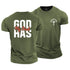 Men's God Has My Back Cotton T-Shirt