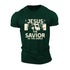 Unisex Jesus The Savior Of The World Cotton T-Shirt