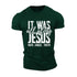 Men's It Was Jesus All Along Cotton T-Shirt