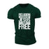 Men's Religion Sets Rules Jesus Sets Free Cotton T-Shirt