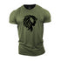 Men's Jesus And Lion Cotton T-Shirt