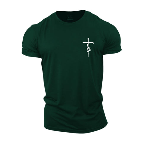 Men's Faith Cotton T-Shirt